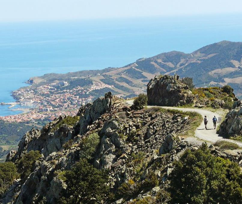 Bruno Poinson  Descente vers Banyuls