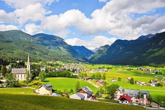 Forêts, collines, rivières et lacs : Massif du Dachstein et lacs du Salzkammergut Voyage Massif du Dachstein et lacs du Salzkammergut