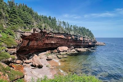 A travers la Gaspésie, le long des Appalaches 