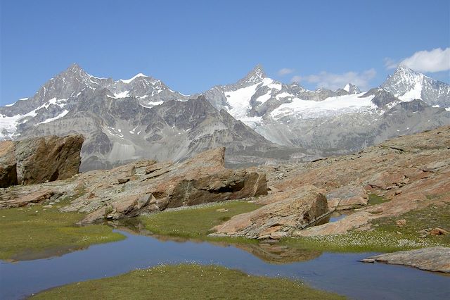 Alpinisme : Tour du mont Rose et Pointe Gnifetti (4554m) Voyage Tour du mont Rose et Pointe Gnifetti (4554m)