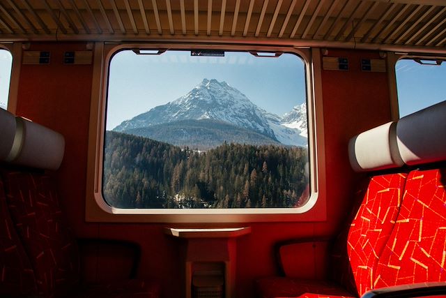 Voyage La Suisse sur les rails