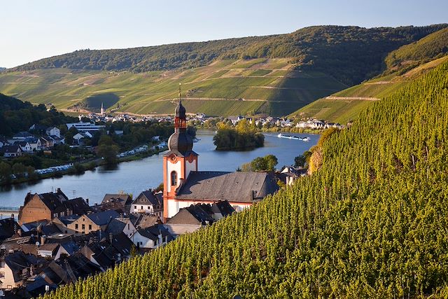 Voyage La Moselle à vélo, villages et vins du terroir