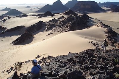 Randonnée avec chameau Algérie