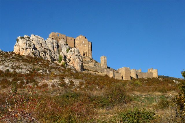 Forêts, collines, rivières et lacs : Mallos de Riglos et le désert des Bardenas Reales Voyage Mallos de Riglos et le désert des Bardenas Reales