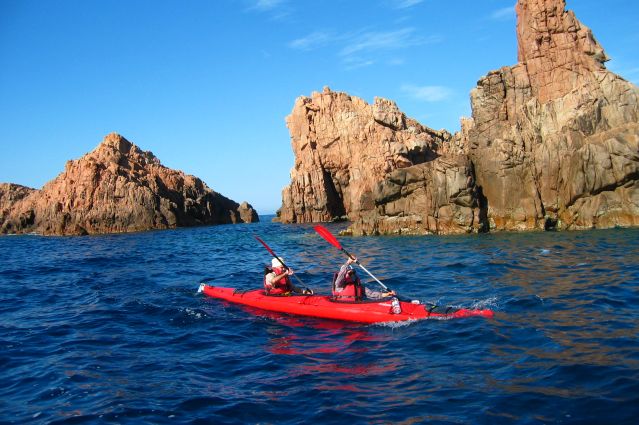 Kayak et canoë Corse