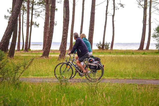 Bord de mer et îles : La Vélodyssée d'Arcachon à Biarritz à vélo Voyage La Vélodyssée d'Arcachon à Biarritz à vélo