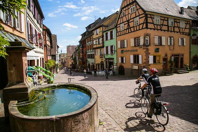 Patrimoine et Nature : La route des vins d'Alsace à vélo électrique Voyage La route des vins d'Alsace à vélo électrique