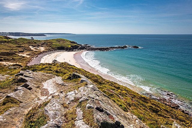 Bord de mer et îles : La côte d'Émeraude à vélo jusqu'à Saint-Malo Voyage La côte d'Émeraude à vélo jusqu'à Saint-Malo