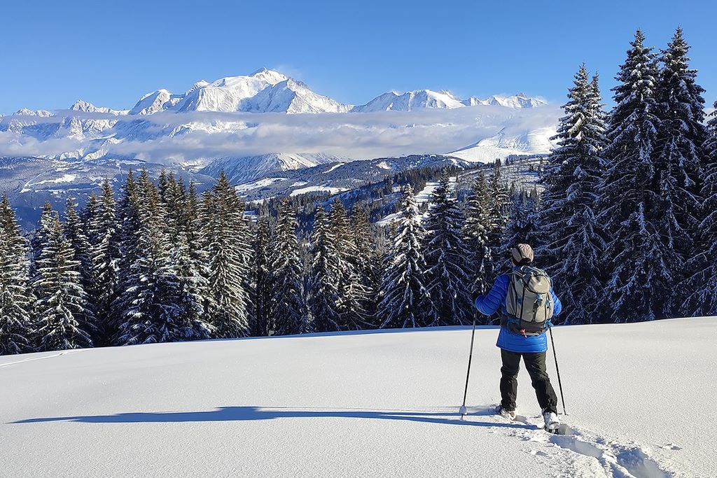 Voyage La vallée du Mont-Blanc en raquettes 2