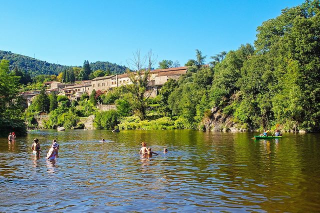 Voyage Drôme et Ardèche à vélo, la Biovallée en famille