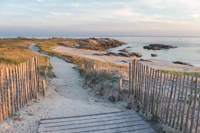 Voyage : De la baie de Quiberon à Belle-Île-en-Mer à vélo Voyage De la baie de Quiberon à Belle-Île-en-Mer à vélo