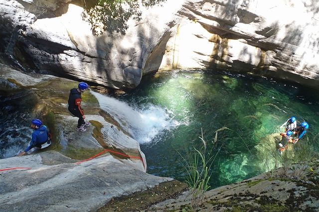 Canyoning : Vallée de la Roya, paradis de l'eau vive Voyage Vallée de la Roya, paradis de l'eau vive