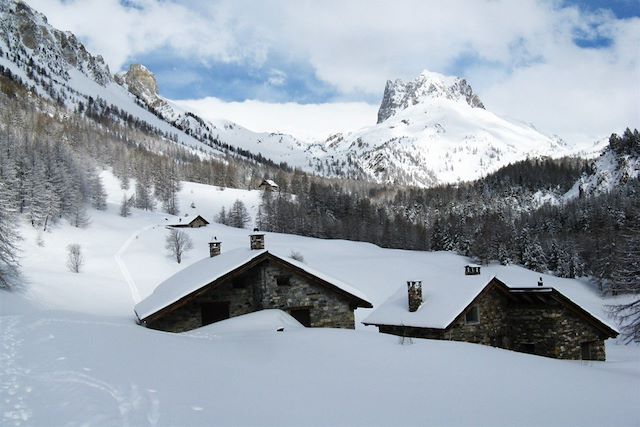 Voyage : Au cœur des Vallées Piémontaises en raquettes Voyage Au cœur des Vallées Piémontaises en raquettes