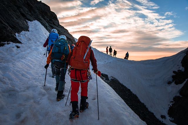 Alpinisme : Mon premier 3000, la Roche Faurio (3730m) Voyage Mon premier 3000, la Roche Faurio (3730m)