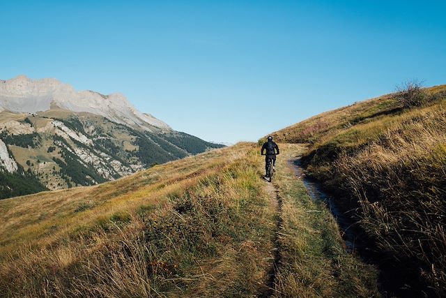 VTT / Gravel : Découverte du Queyras en VTT électrique Voyage Découverte du Queyras en VTT électrique