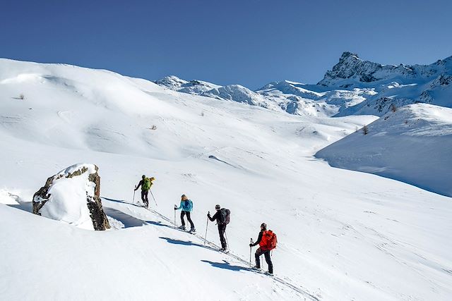 Voyage : Itinérance à ski sur le tour du Queyras Voyage Itinérance à ski sur le tour du Queyras