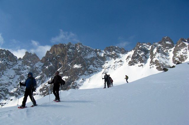 Parc des Ecrins : Au cœur des Écrins en raquette Voyage Au cœur des Écrins en raquette