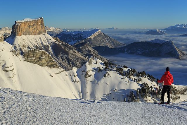 Raquette : Vercors, au royaume des grands espaces Voyage Vercors, au royaume des grands espaces