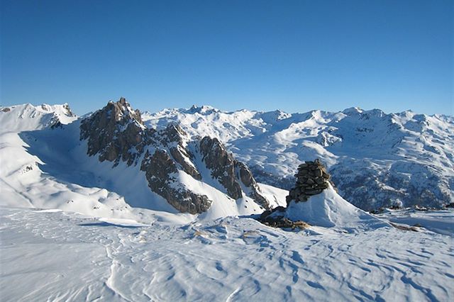 Nevache : Tour de la Haute Clarée en raquettes Voyage Tour de la Haute Clarée en raquettes
