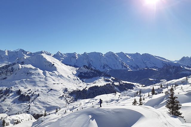 Voyage Ski de rando dans les Aravis 