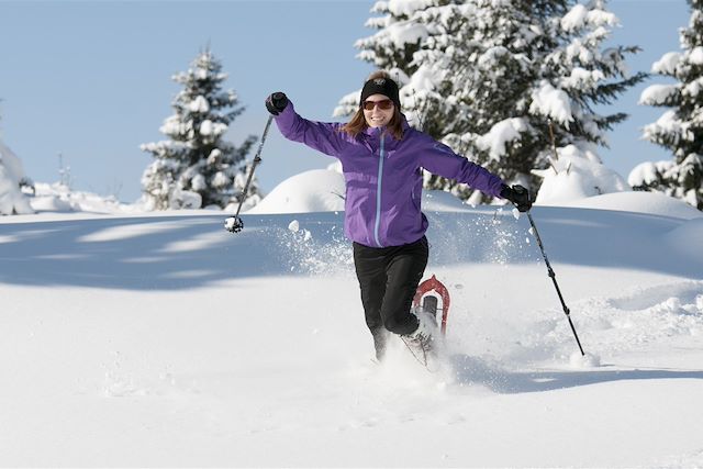 Voyage Névache et Val Clarée, raquette bien-être