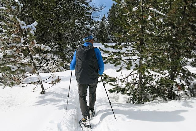 Voyage Découverte du Néouvielle en raquettes