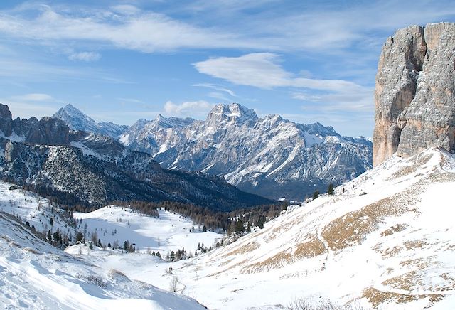 Neige : Évasion à raquettes au cœur des Dolomites Voyage Évasion à raquettes au cœur des Dolomites