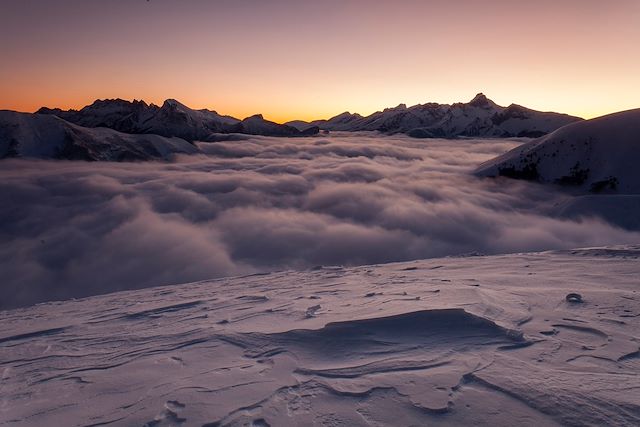 Voyage La traversée sauvage des Écrins en raquettes