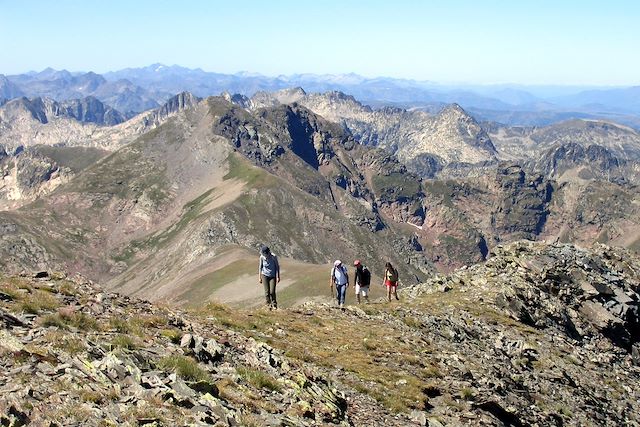 Voyage GR10 Mérens les Vals - Vernet les Bains (étape 7)