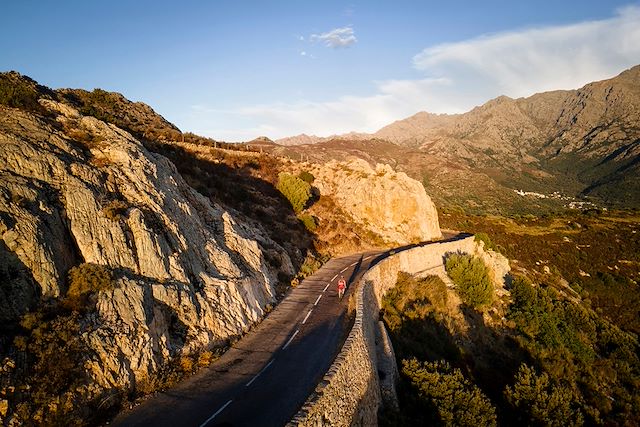 Voyage La traversée de la Corse à vélo électrique