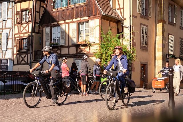Voyage La route des vins d'Alsace à vélo électrique