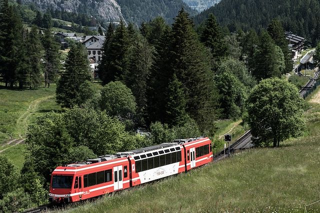 Voyage Au pays du Mont-Blanc sur les rails