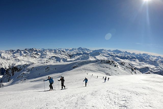 Voyage Initiation ski de rando dans le Beaufortain