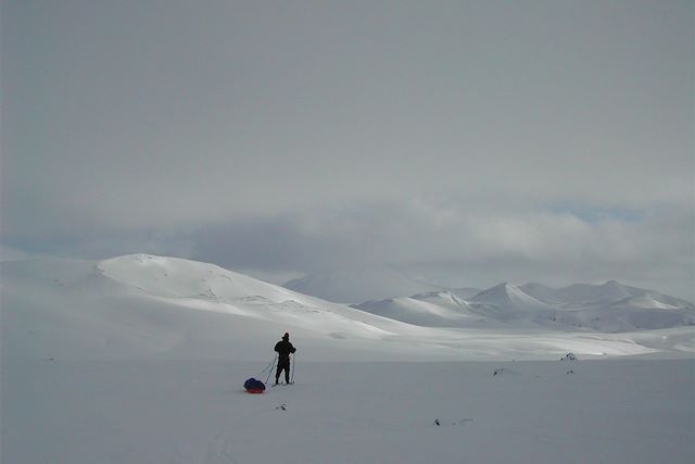 Ski de fond et ski nordique : Expédition sur la calotte glaciaire du Langjökull Voyage Expédition sur la calotte glaciaire du Langjökull