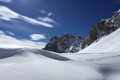 Raquette Alpes italiennes