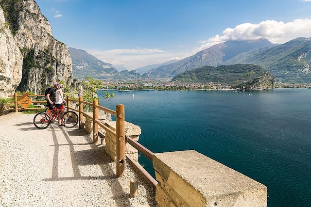Voyage Autour du lac de Garde à vélo