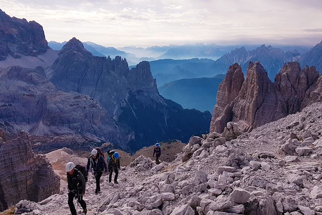 Voyage Haute route des Dolomites