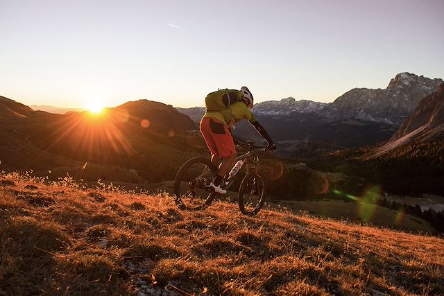 VTT / Gravel : Découverte des Dolomites en VTT électrique Voyage Découverte des Dolomites en VTT électrique