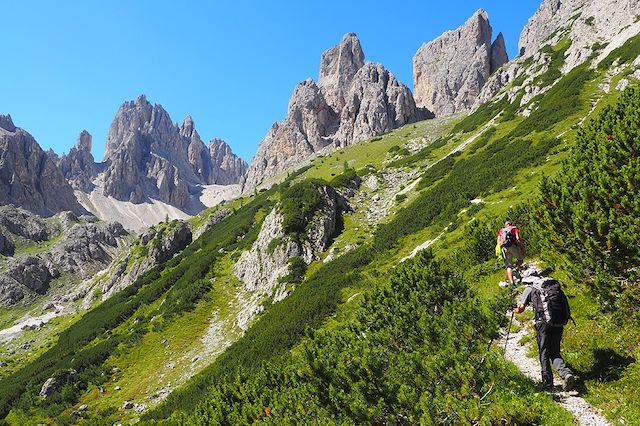 Voyage La grande traversée des Dolomites