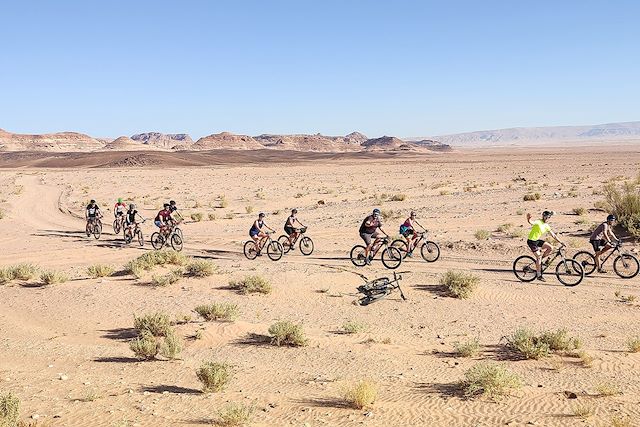 Vélo : La traversée du royaume de Jordanie en VTT Voyage La traversée du royaume de Jordanie en VTT