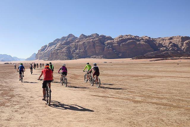 Vélo : La traversée du royaume de Jordanie en VTT Voyage La traversée du royaume de Jordanie en VTT