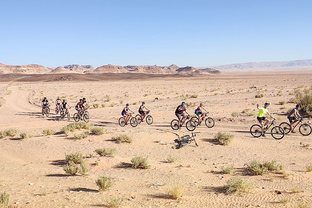 Vélo : Traversée de la Jordanie en VTT électrique Voyage Traversée de la Jordanie en VTT électrique