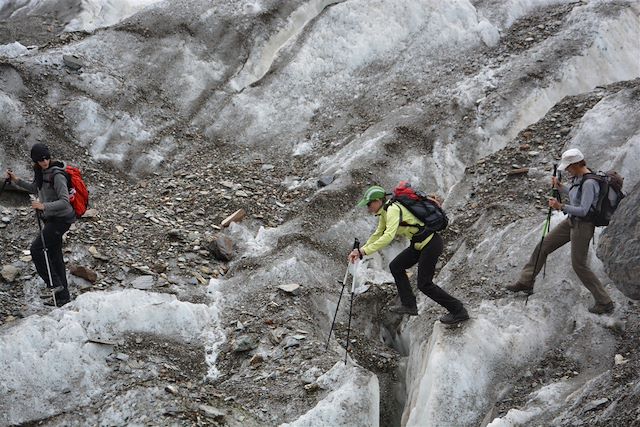 Voyage Trek sur les glaciers des monts Célestes
