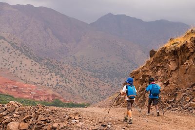 Randonnée avec mulet Maroc