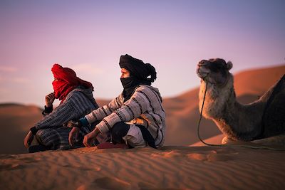 Randonnée avec chameau Maroc