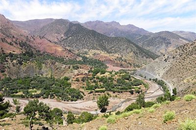 Randonnée avec mulet Maroc