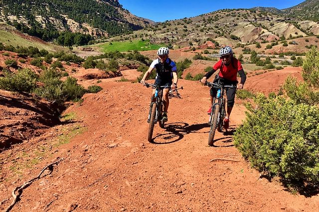 Vélo : Haut Atlas et vallée de l'Ourika en VTT électrique Voyage Haut Atlas et vallée de l'Ourika en VTT électrique
