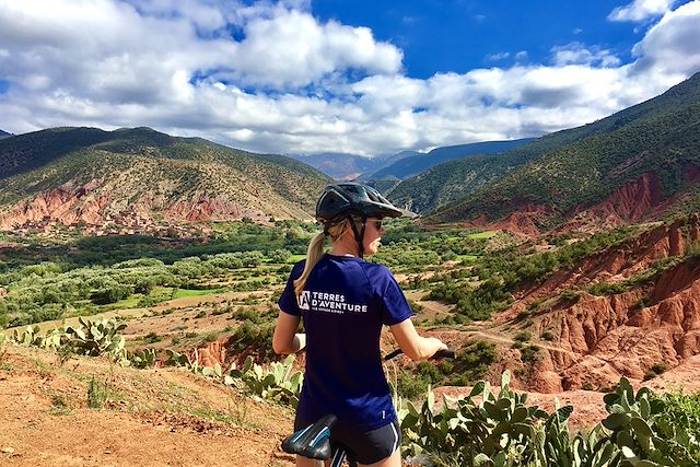 Vélo : Haut Atlas et vallée de l'Ourika en VTT électrique Voyage Haut Atlas et vallée de l'Ourika en VTT électrique