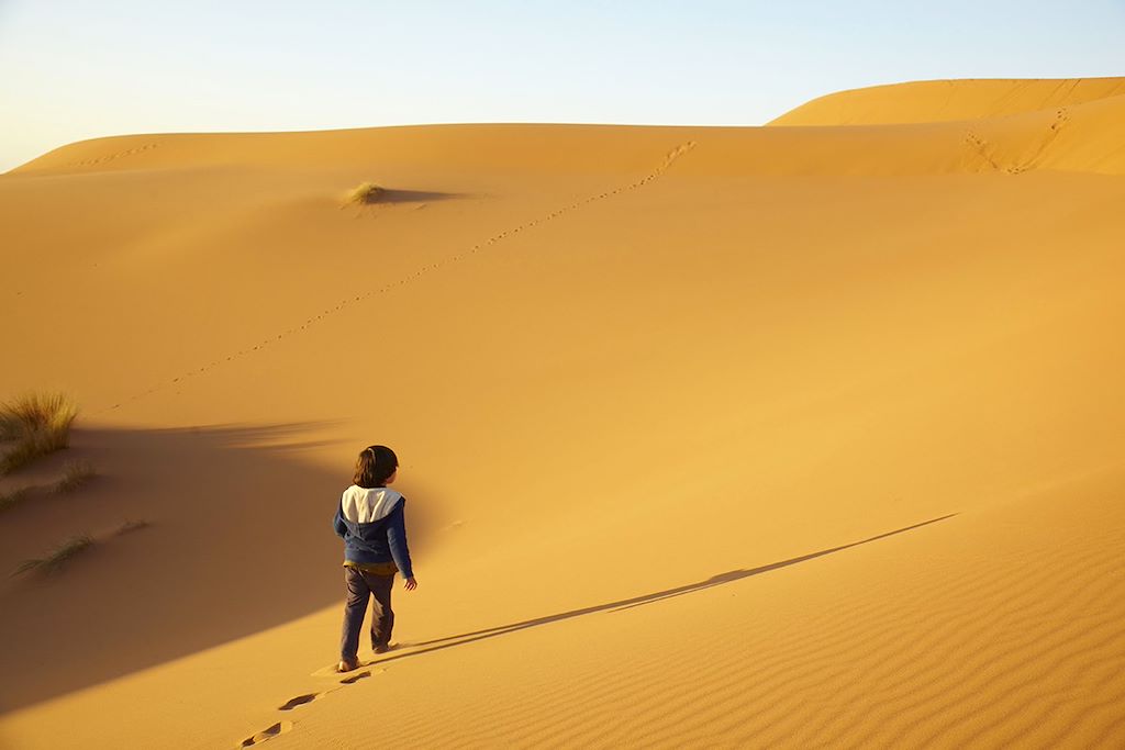 Randonnée avec chameau Maroc