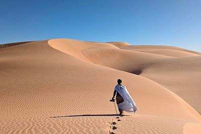 Randonnée avec chameau Mauritanie